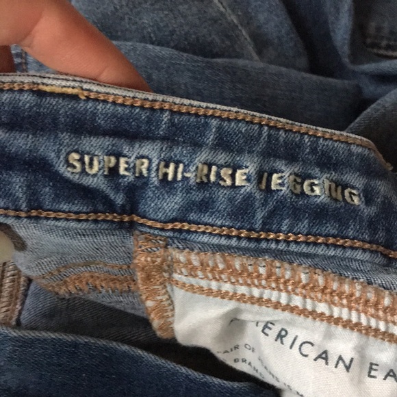 American eagle super high rise jegging - Picture 4 of 4